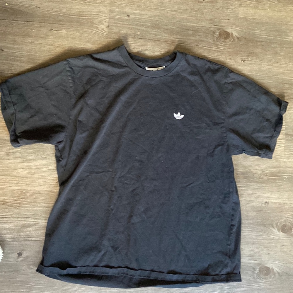 adidas three stripes skateboarding tee